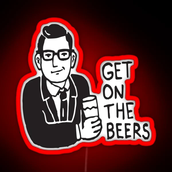 Get On The Beers RGB Neon Sign