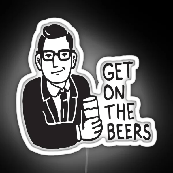 Get On The Beers RGB Neon Sign