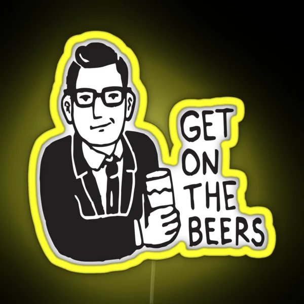 Get On The Beers RGB Neon Sign