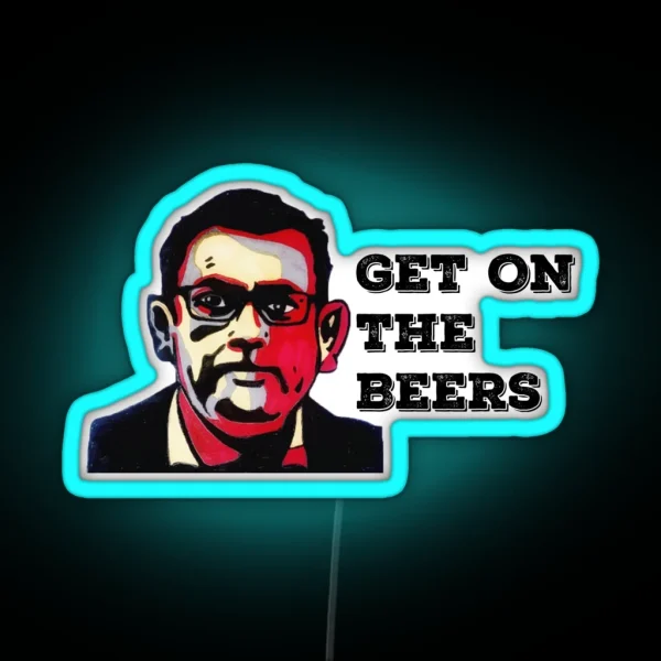 Get On The Beers RGB Neon Sign