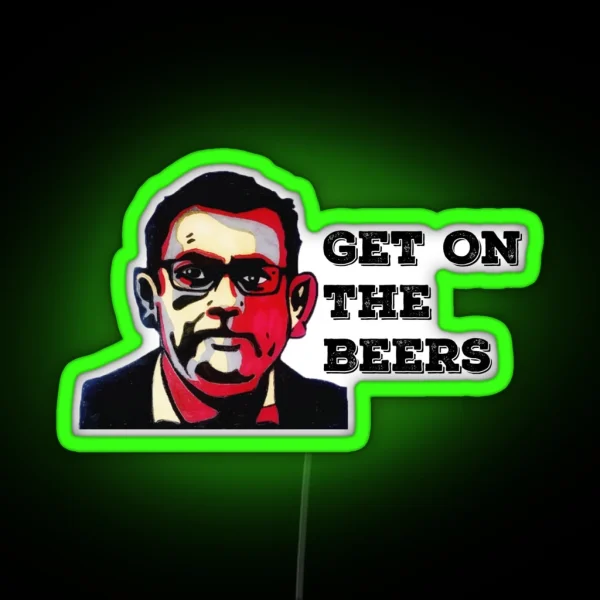 Get On The Beers RGB Neon Sign