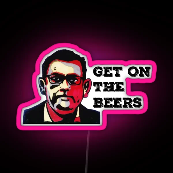 Get On The Beers RGB Neon Sign