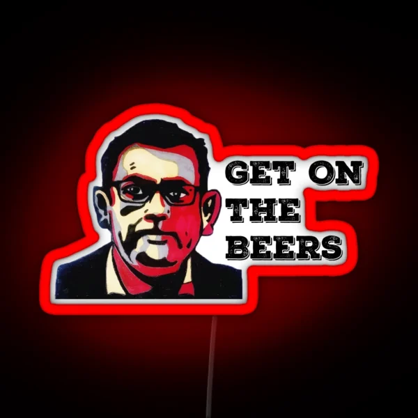 Get On The Beers RGB Neon Sign