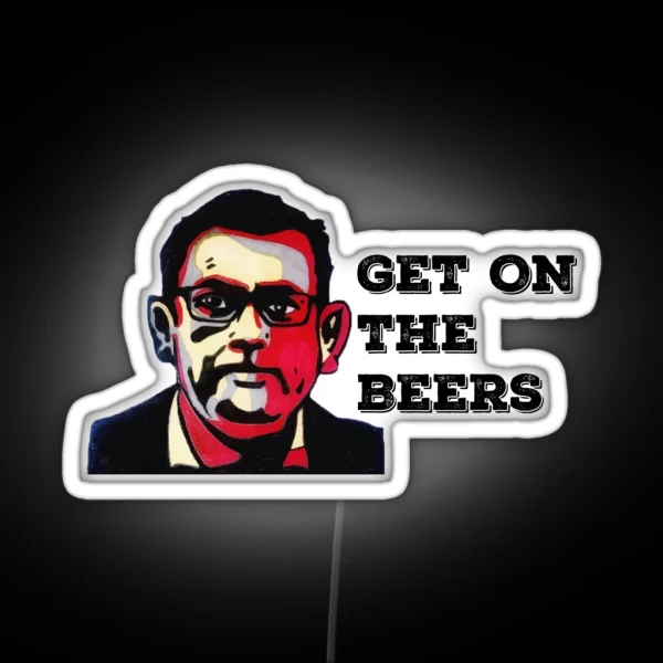 Get On The Beers RGB Neon Sign