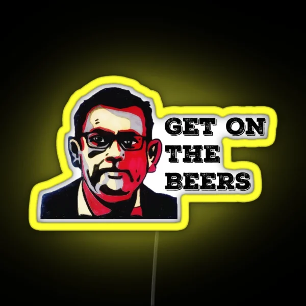 Get On The Beers RGB Neon Sign
