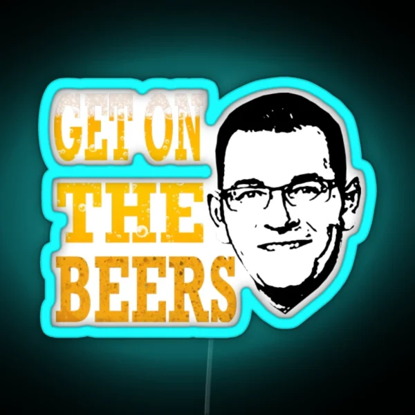 Get On The Beers RGB Neon Sign