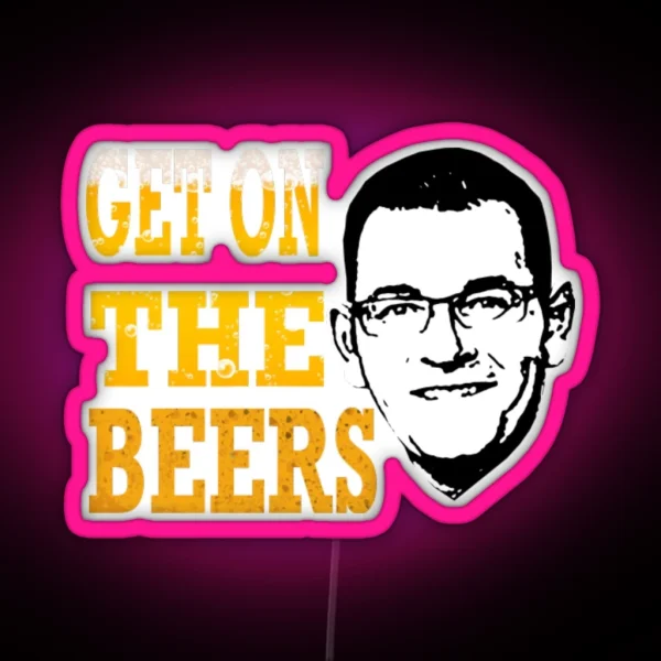 Get On The Beers RGB Neon Sign