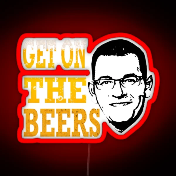 Get On The Beers RGB Neon Sign