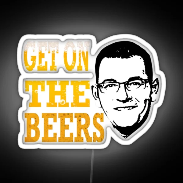 Get On The Beers RGB Neon Sign