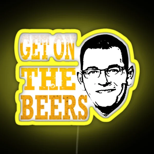 Get On The Beers RGB Neon Sign