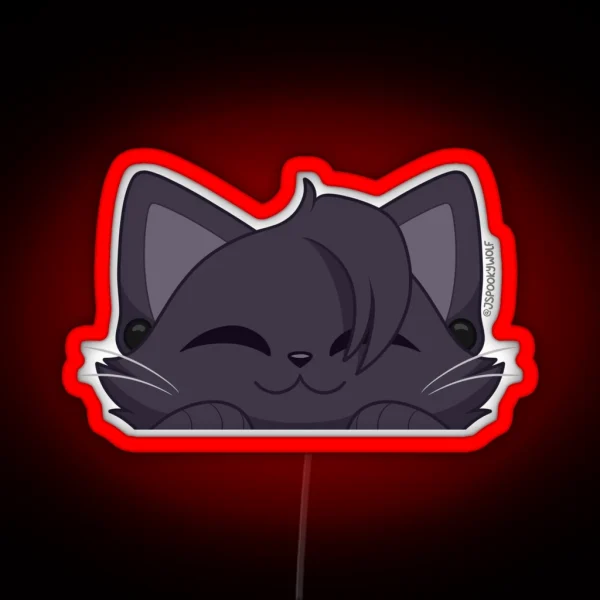 Geto Cat RGB Neon Sign