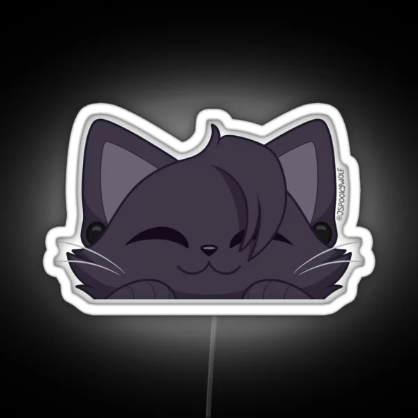 Geto Cat RGB Neon Sign