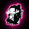 Geto Chibi Going Nom Nom RGB Neon Sign - Image 6