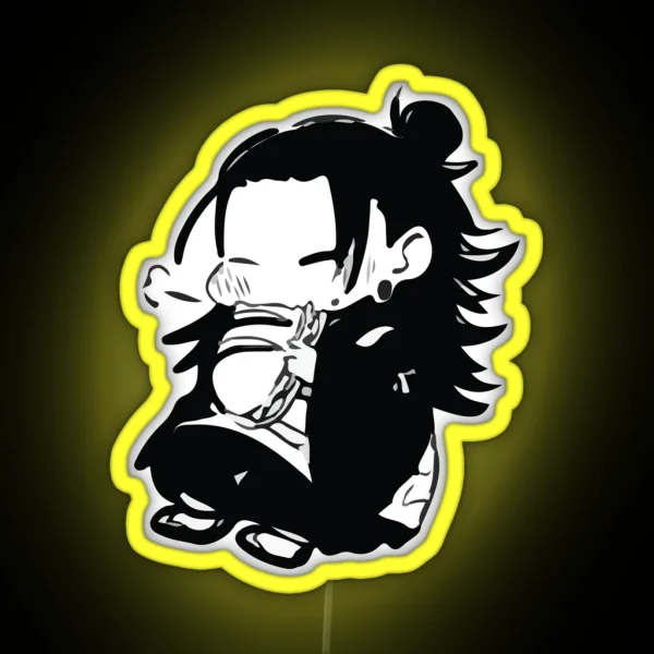 Geto Chibi Going Nom Nom RGB Neon Sign