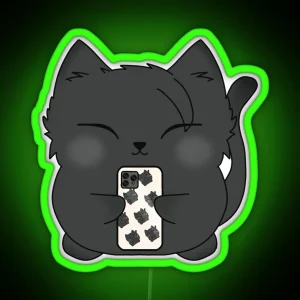 GETO SUGURU SELFIE CAT RGB Neon Sign