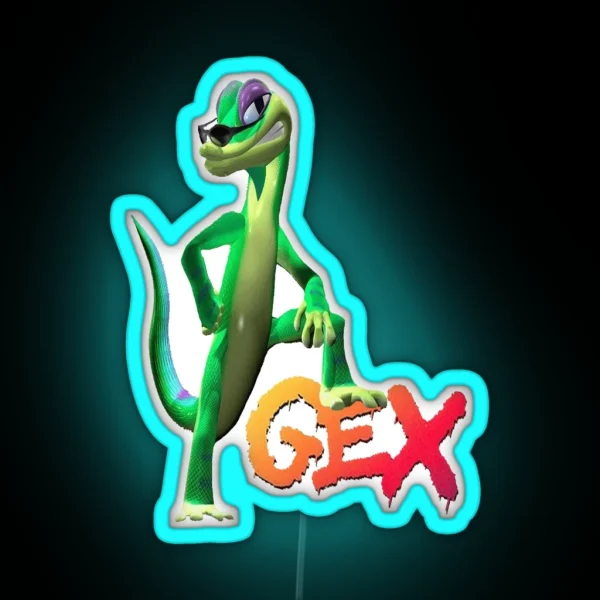 Gex Logo RGB Neon Sign