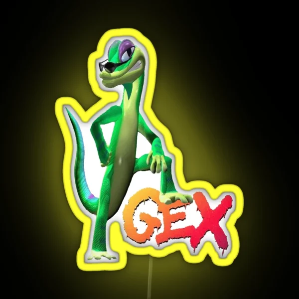 Gex Logo RGB Neon Sign