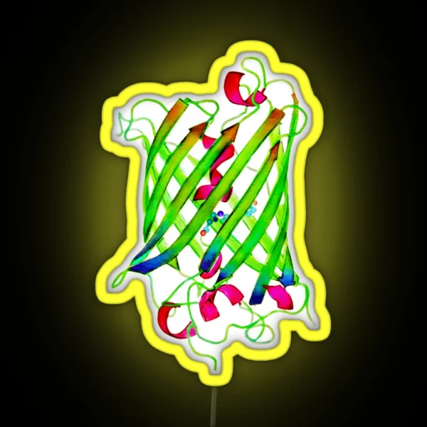 GFP Green Fluorescent Protein RGB Neon Sign