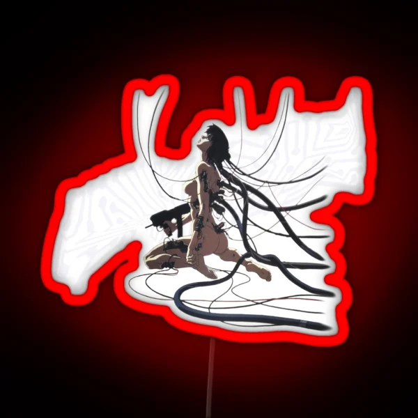 Ghost In A Machine RGB Neon Sign