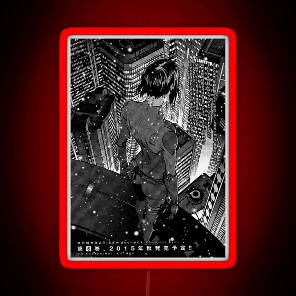 Ghost In The Shell Anime Fan RGB Neon Sign