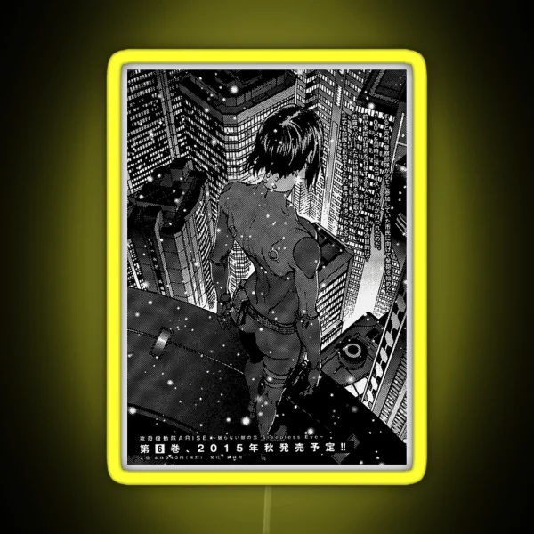 Ghost In The Shell Anime Fan RGB Neon Sign