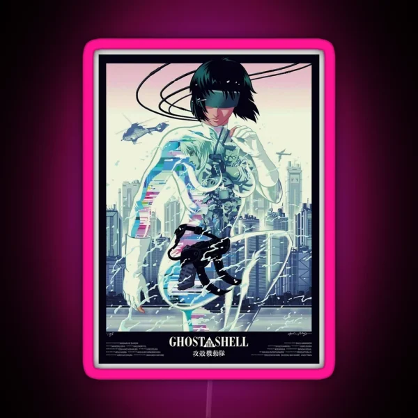 Ghost In The Shell II RGB Neon Sign