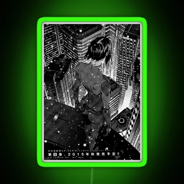 Ghost In The Shell Japanese RGB Neon Sign