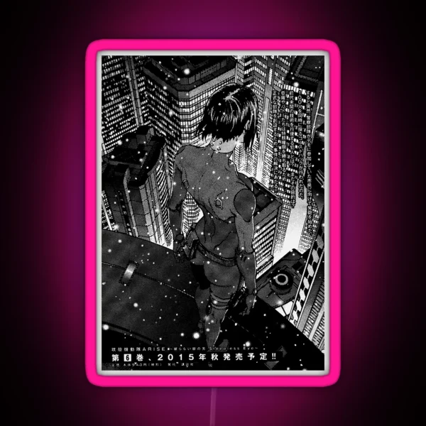 Ghost In The Shell Japanese RGB Neon Sign