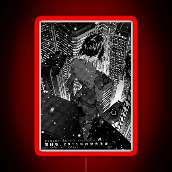 Ghost In The Shell Japanese RGB Neon Sign
