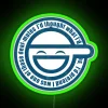 Ghost In The Shell Laughing RGB Neon Sign - Image 3