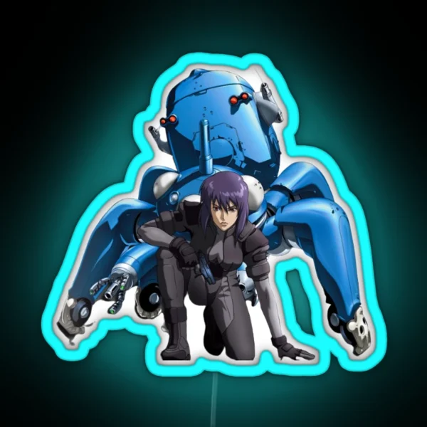 Ghost In The Shell Manga RGB Neon Sign