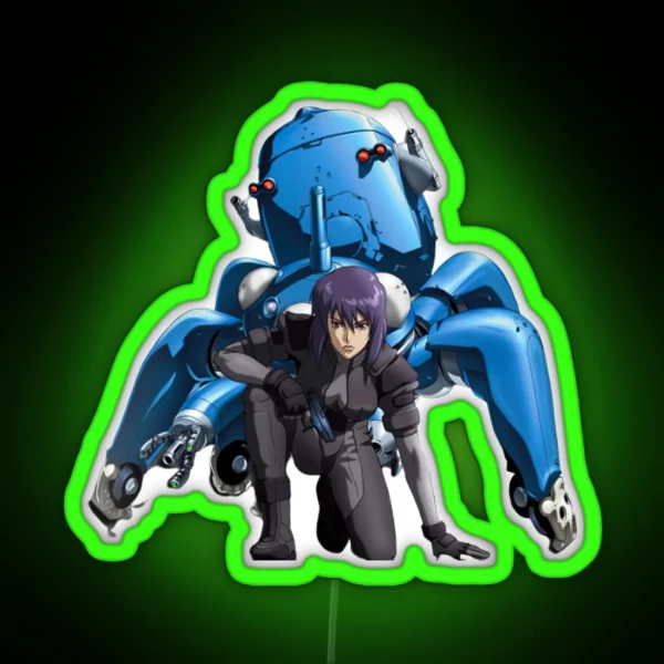Ghost In The Shell Manga RGB Neon Sign