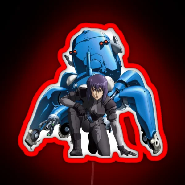 Ghost In The Shell Manga RGB Neon Sign