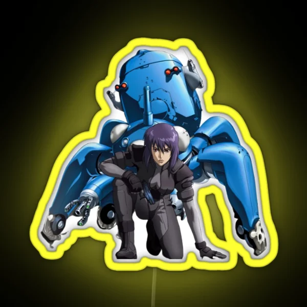 Ghost In The Shell Manga RGB Neon Sign