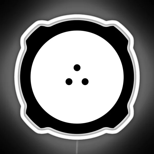 Ghost In The Shell Minimal Design Dark Version RGB Neon Sign
