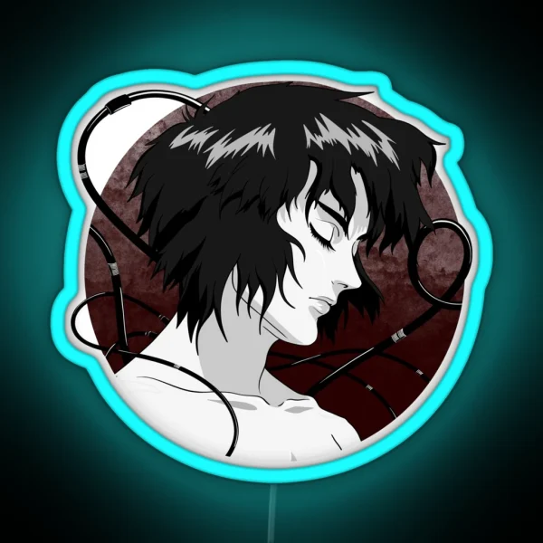 Ghost In The Shell Motoko Major Kusanagi RGB Neon Sign