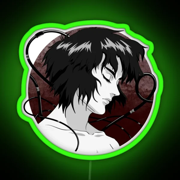 Ghost In The Shell Motoko Major Kusanagi RGB Neon Sign