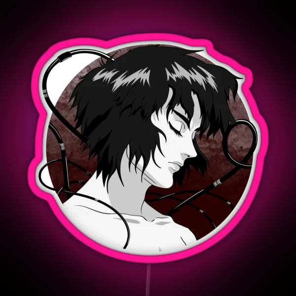 Ghost In The Shell Motoko Major Kusanagi RGB Neon Sign
