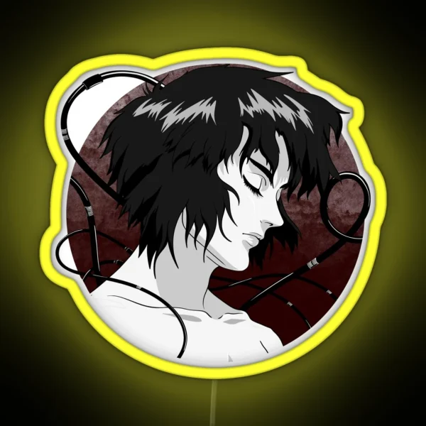 Ghost In The Shell Motoko Major Kusanagi RGB Neon Sign