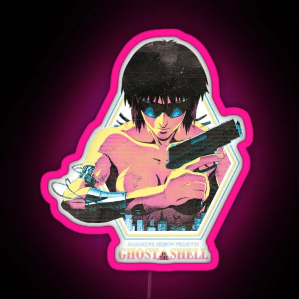 Ghost In The Shell RGB Neon Sign