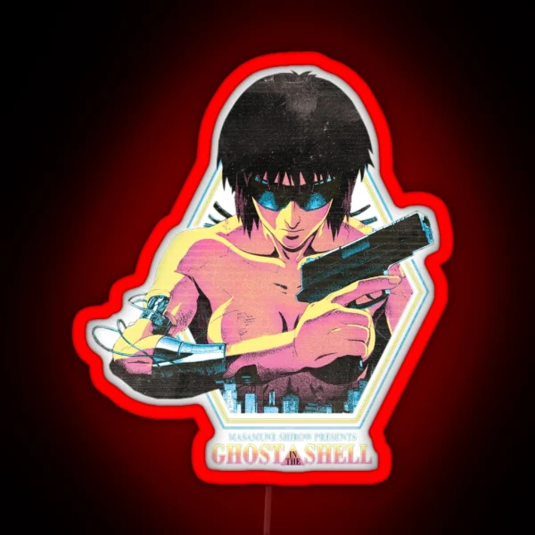 Ghost In The Shell RGB Neon Sign