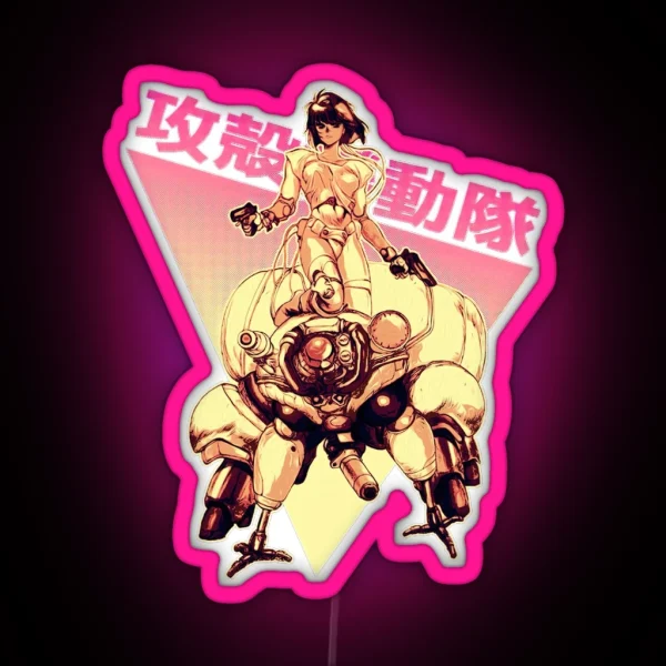 Ghost In The Shell RGB Neon Sign