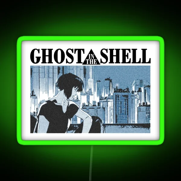 Ghost In The Shell RGB Neon Sign