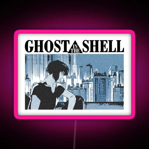 Ghost In The Shell RGB Neon Sign