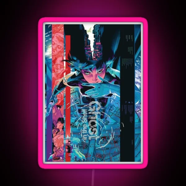 Ghost In The Shell RGB Neon Sign