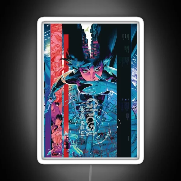 Ghost In The Shell RGB Neon Sign
