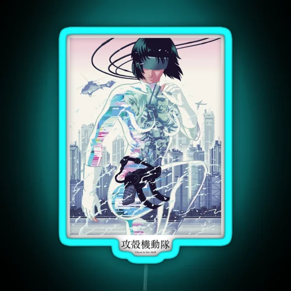 Ghost In The Shell RGB Neon Sign