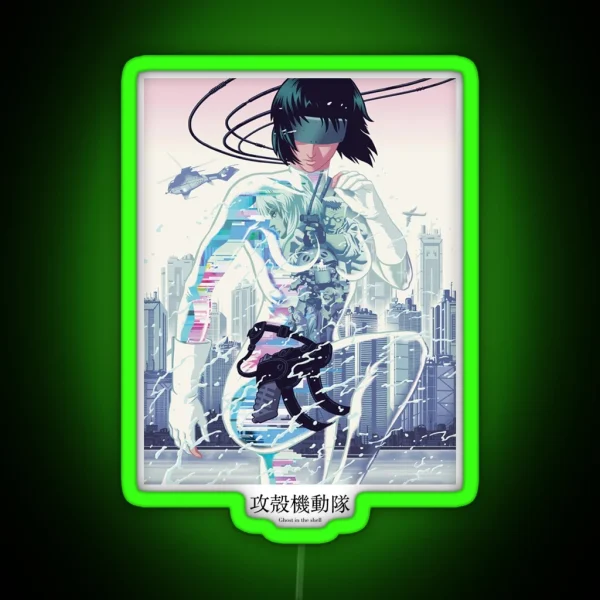 Ghost In The Shell RGB Neon Sign