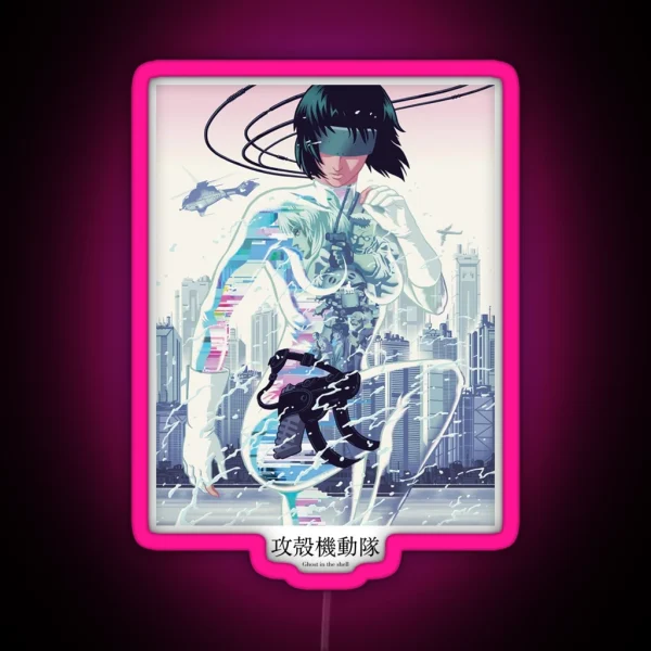 Ghost In The Shell RGB Neon Sign