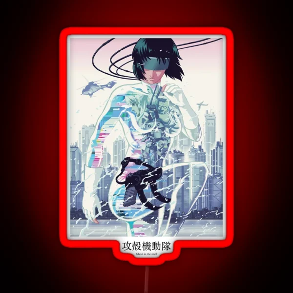 Ghost In The Shell RGB Neon Sign